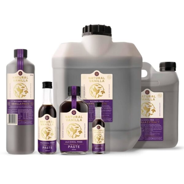 Natural Vanilla Paste – Alcohol Free