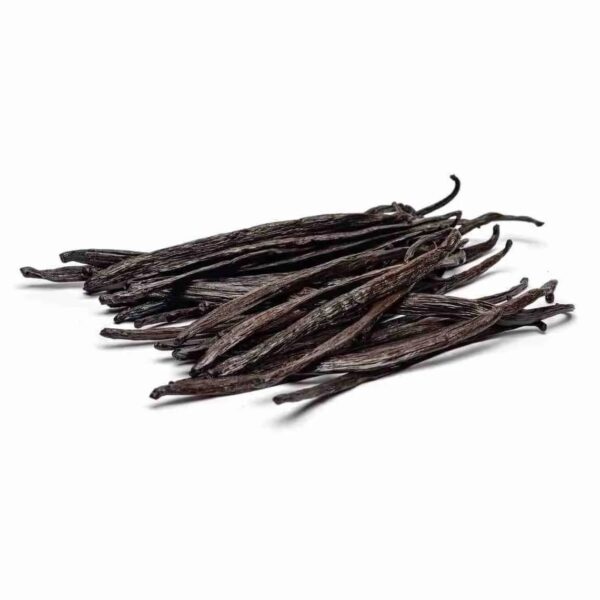 Grade A Vanilla Beans Tahitian Variety for Pastries & Cold Desserts (5.2"+)